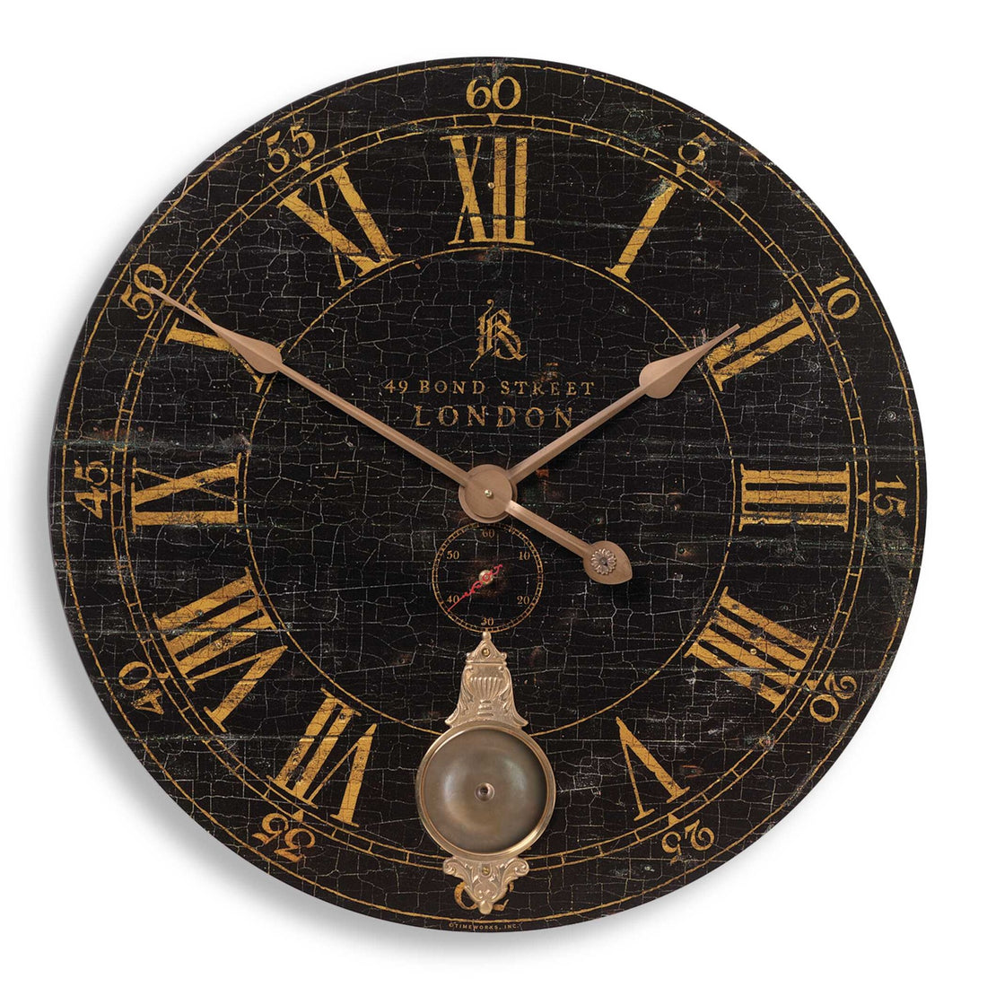 UTTERMOST Bond Street Wall Clock - Decorative Accents