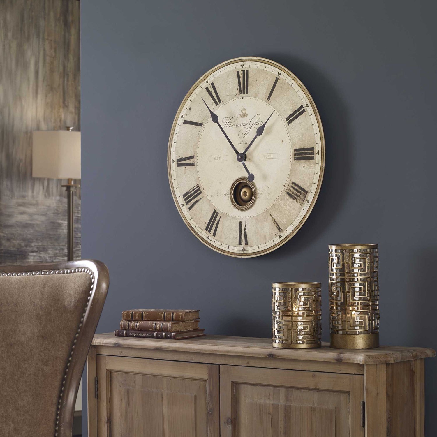 UTTERMOST HARRISON CLOCK - Decorative Accents