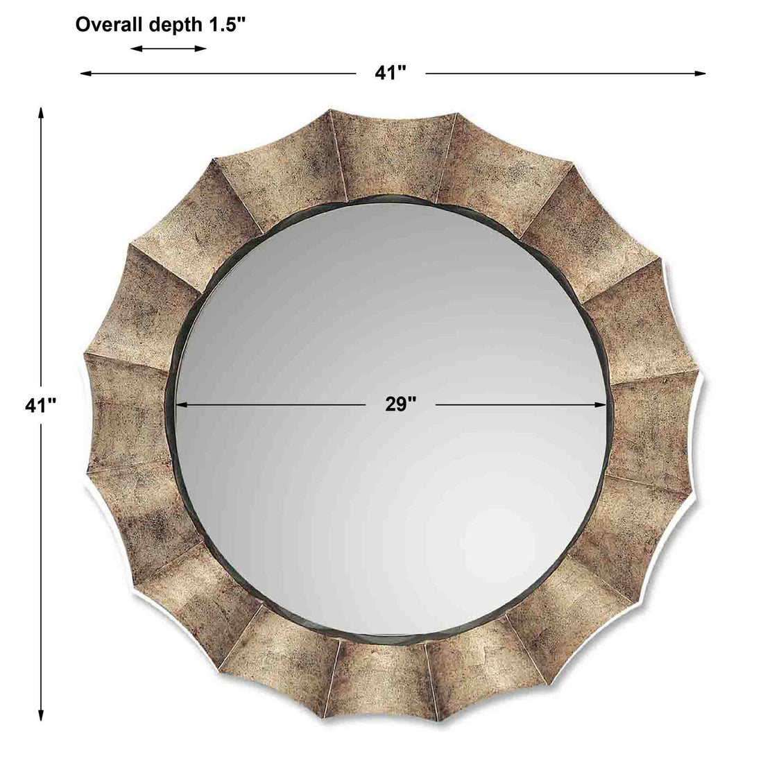 UTTERMOST Gotham U Mirror - Mirrors