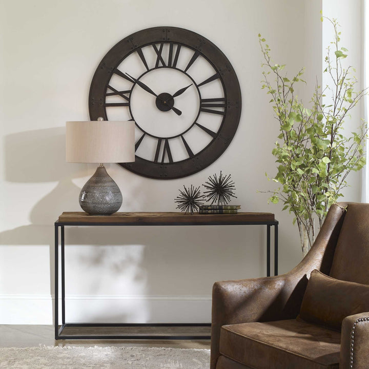 UTTERMOST RONAN WALL CLOCK - Decorative Accents