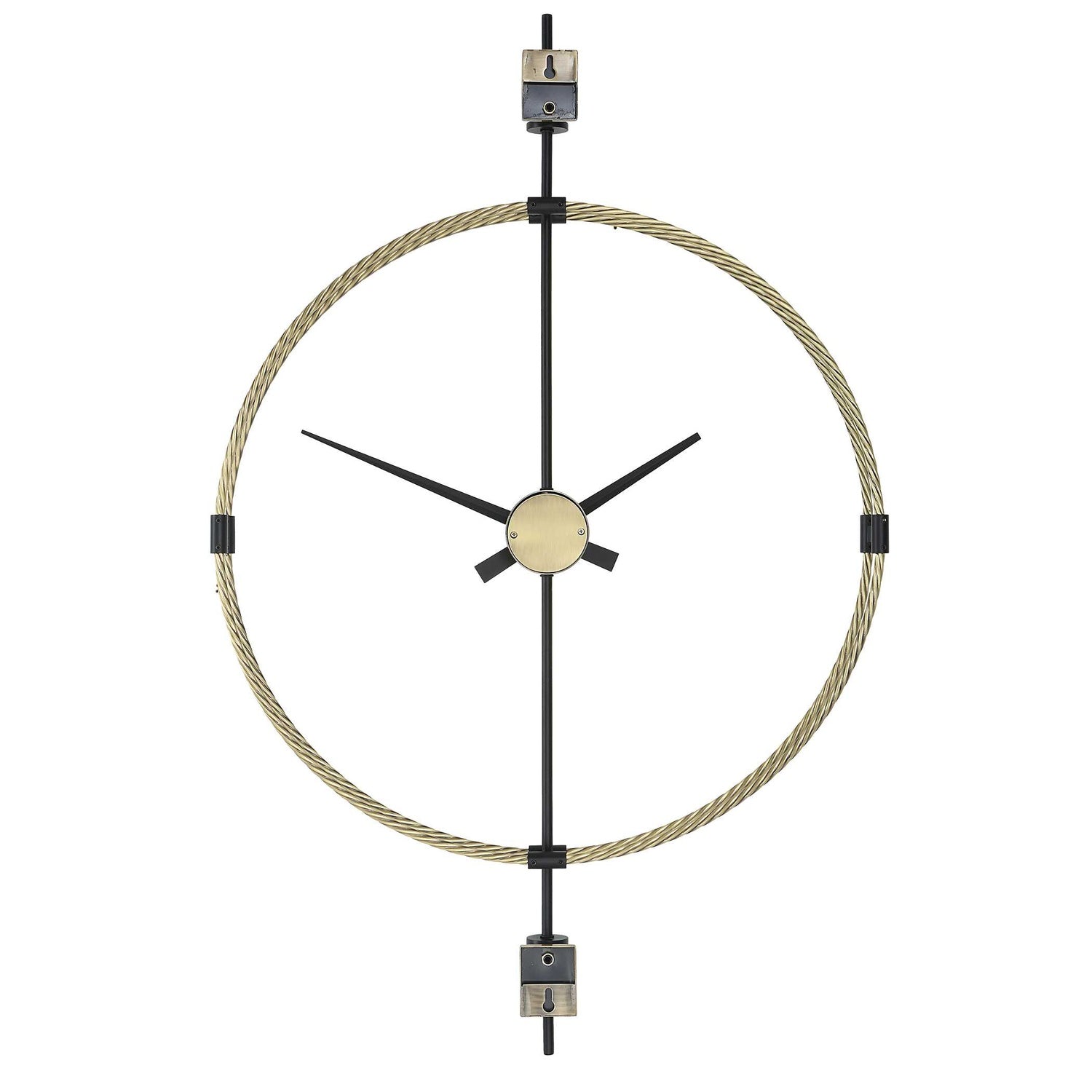 UTTERMOST Time Flies Modern Wall Clock - Decorative Accents