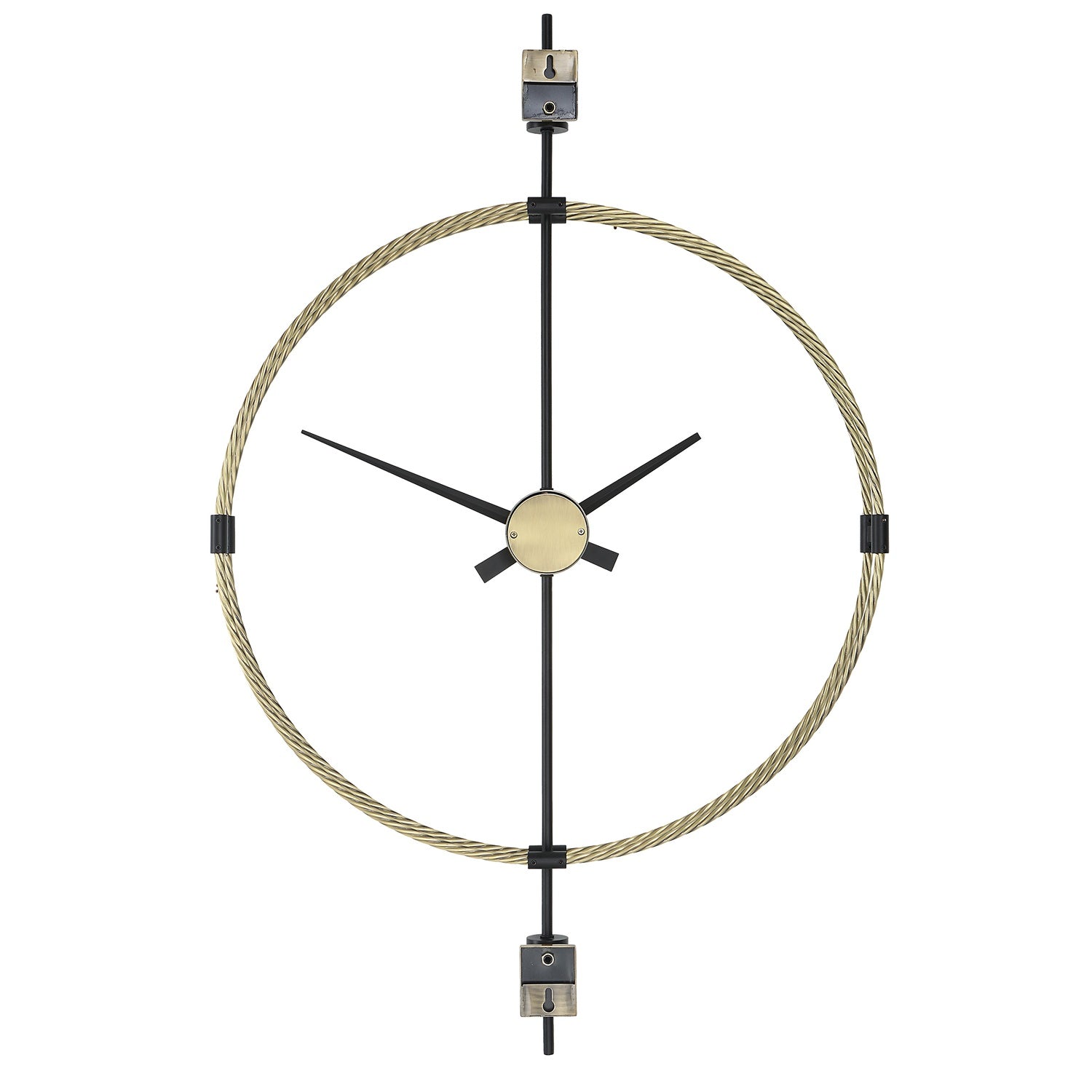 UTTERMOST TIME FLIES MODERN WALL CLOCK - Decorative Accents