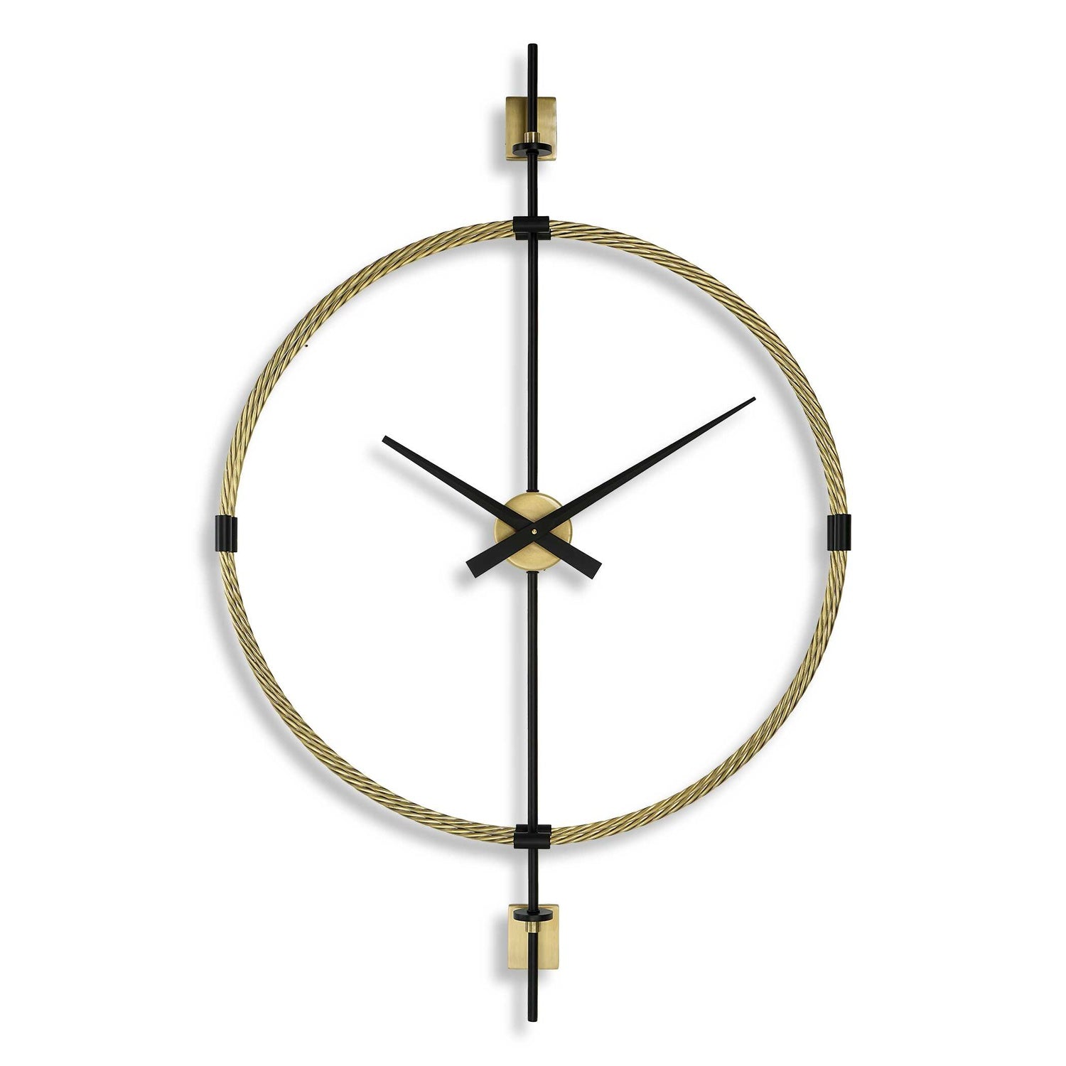 UTTERMOST TIME FLIES MODERN WALL CLOCK - Decorative Accents