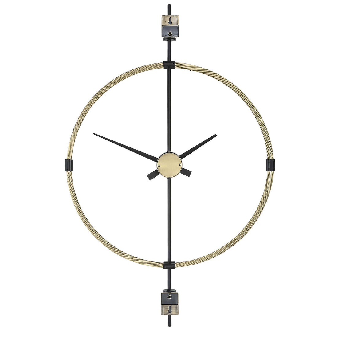 UTTERMOST TIME FLIES MODERN WALL CLOCK - Decorative Accents