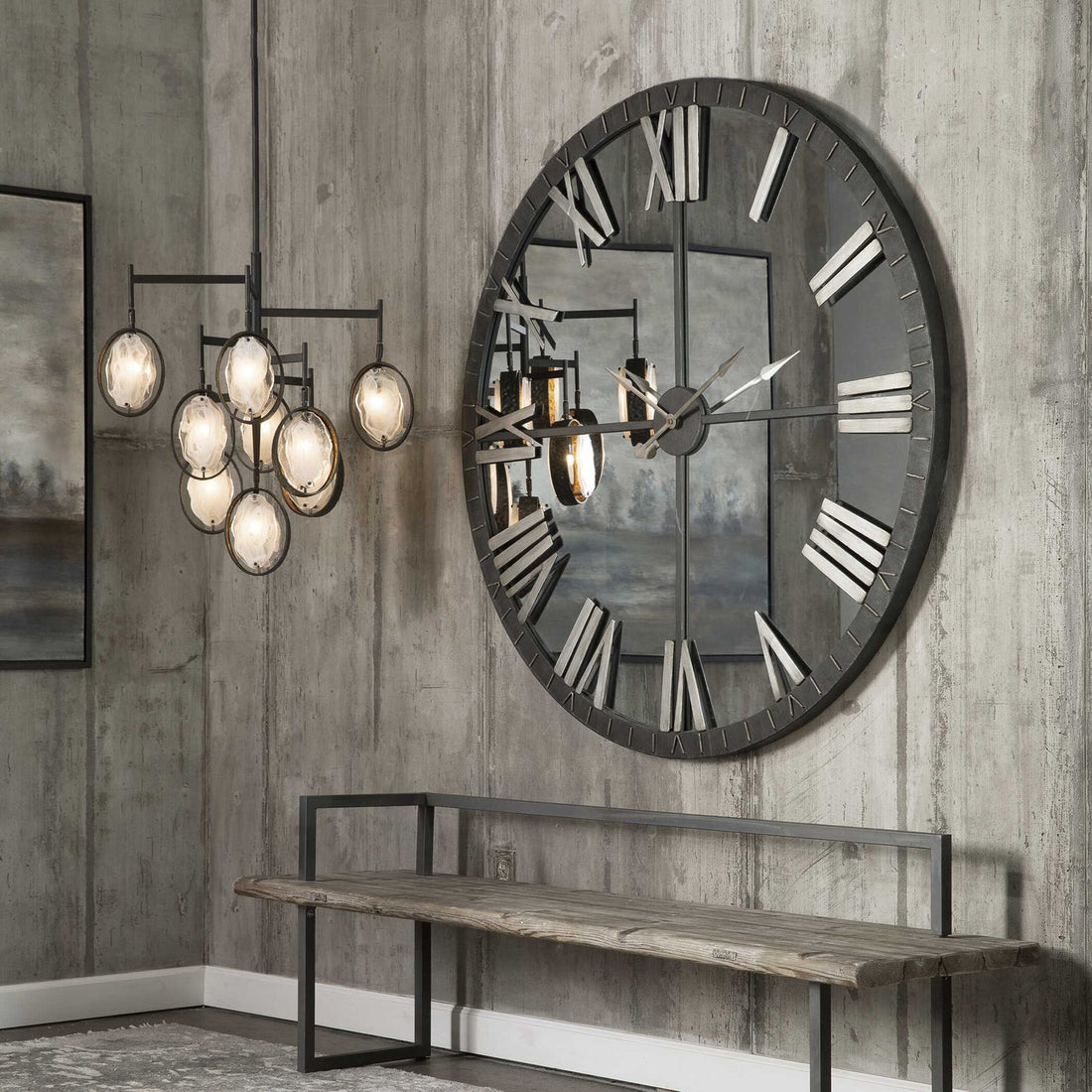UTTERMOST Amelie Wall Clock - Decorative Accents