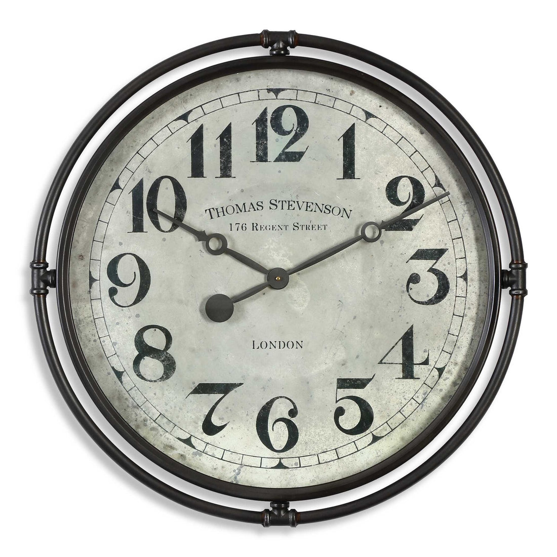 UTTERMOST Nakul Industrial Wall Clock - Decorative Accents