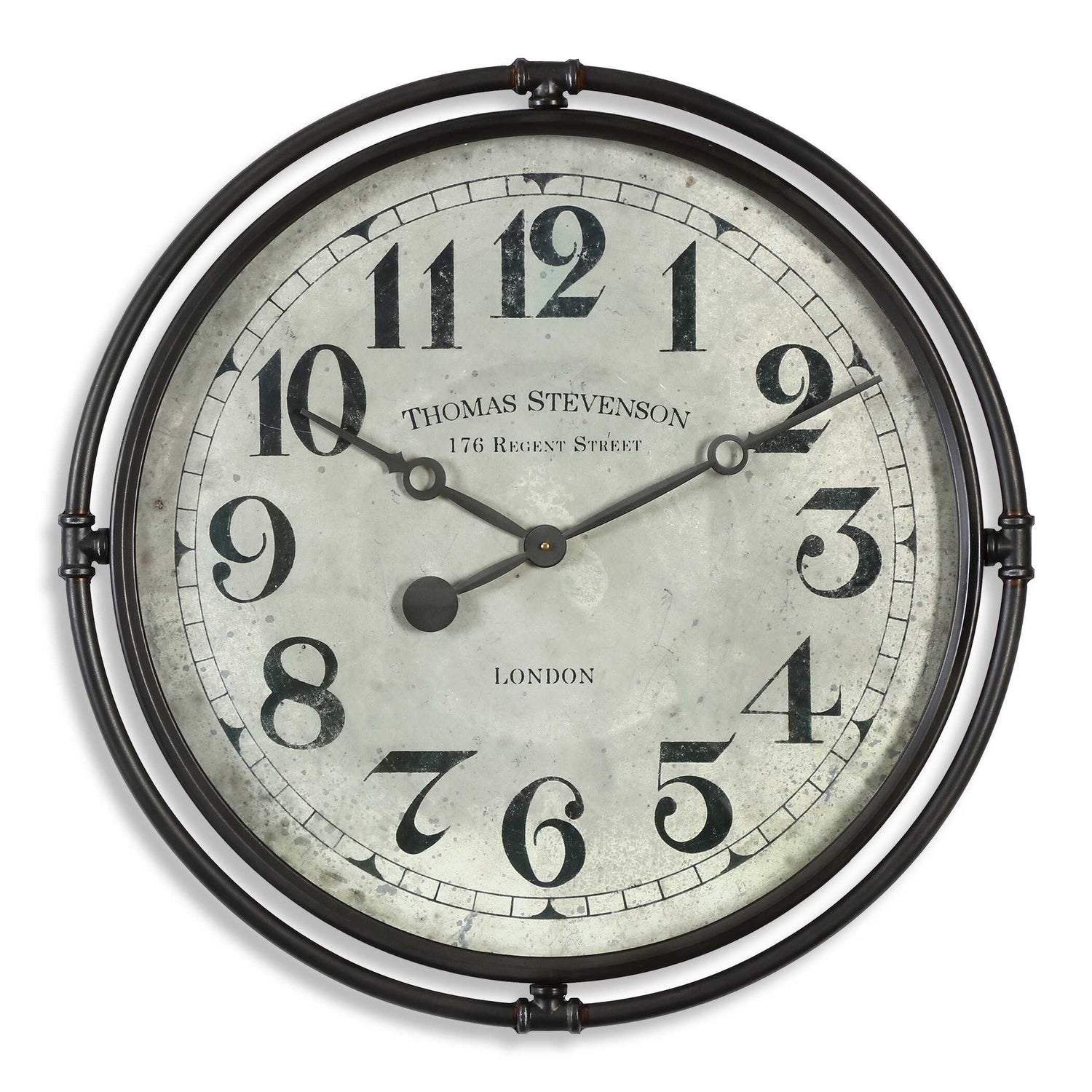 UTTERMOST NAKUL INDUSTRIAL WALL CLOCK - Decorative Accents