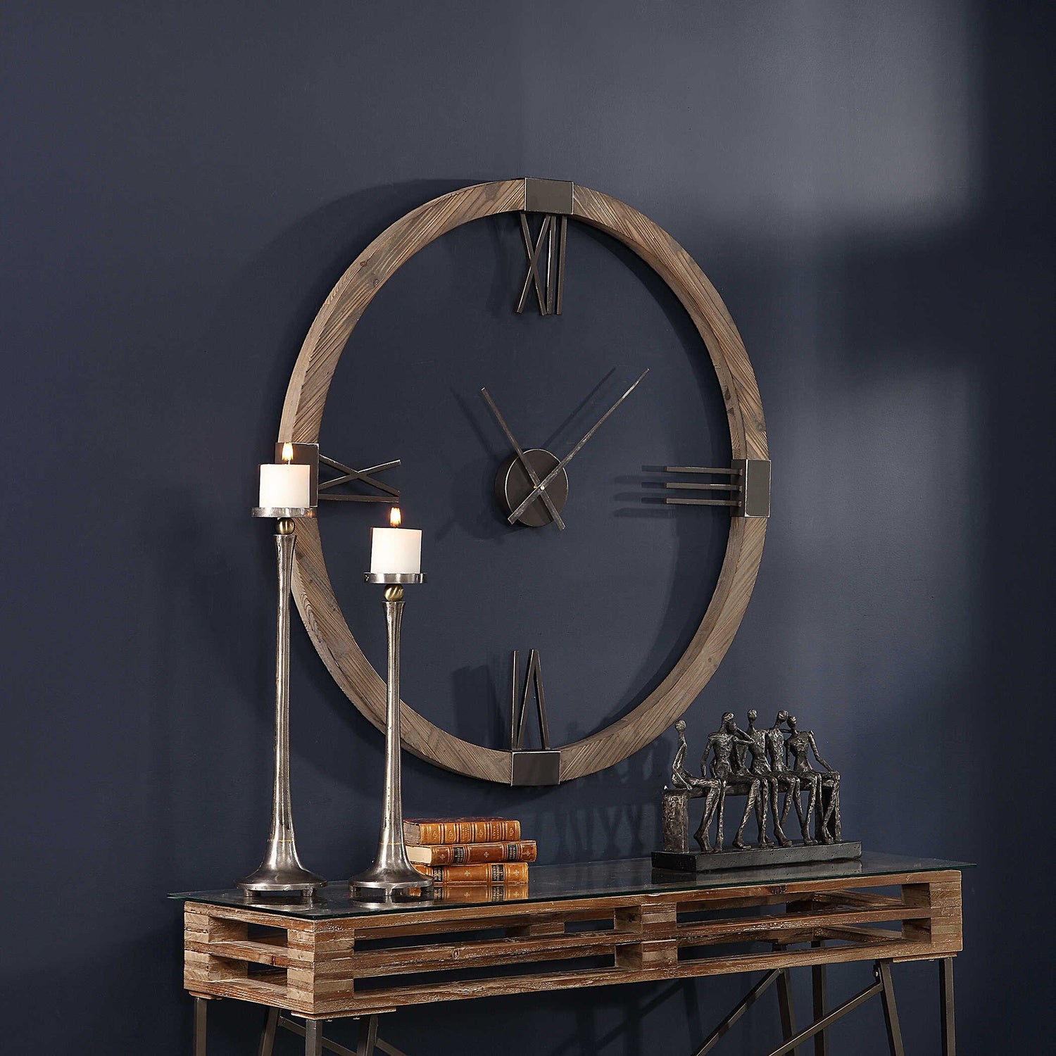 UTTERMOST MARCELO MODERN WALL CLOCK - Decorative Accents