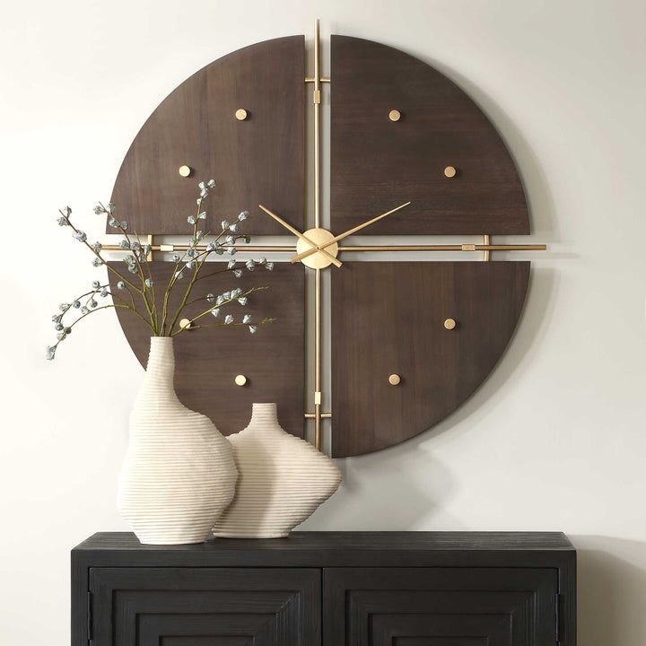 UTTERMOST Elegance Wall Clock - Decorative Accents