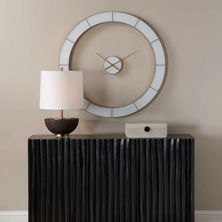 UTTERMOST Halo Minimalist Wall Clock - Decorative Accents