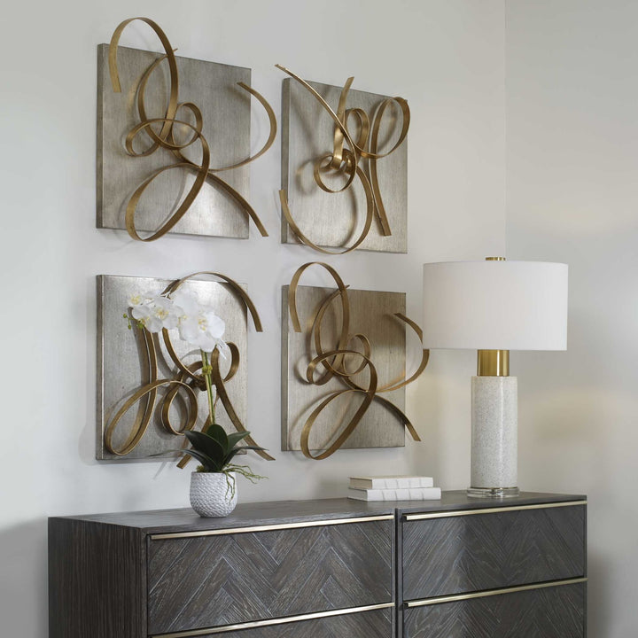 UTTERMOST Harmony Metal Wall Art Set Of 2 - Art