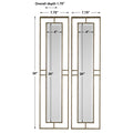 UTTERMOST Rutledge Mirrors Set Of 2 - Mirrors
