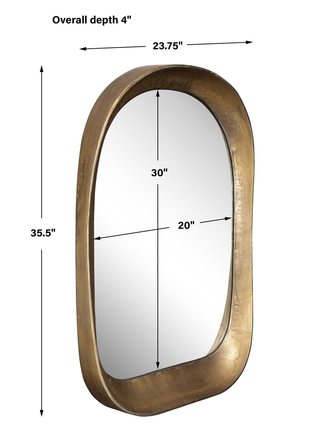 UTTERMOST BRADANO ARCH MIRROR - Mirrors
