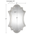 UTTERMOST Elara Antiqued Wall Mirror - Mirrors