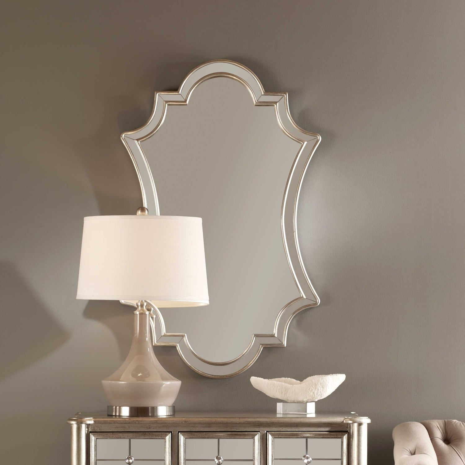 UTTERMOST ELARA ANTIQUED WALL MIRROR - Mirrors