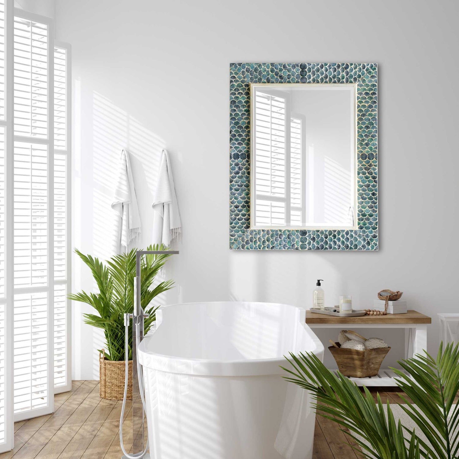 UTTERMOST Makaria Coastal Mirror - Mirrors