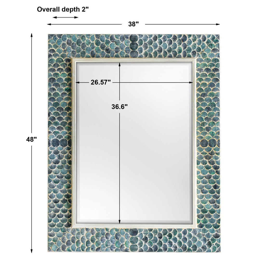 UTTERMOST MAKARIA COASTAL MIRROR - Mirrors