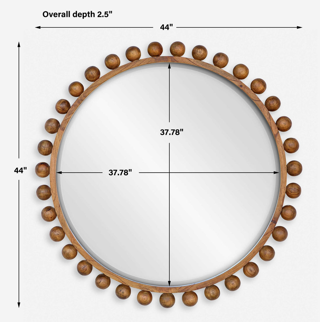 UTTERMOST CYRA BEADED MIRROR - Mirrors