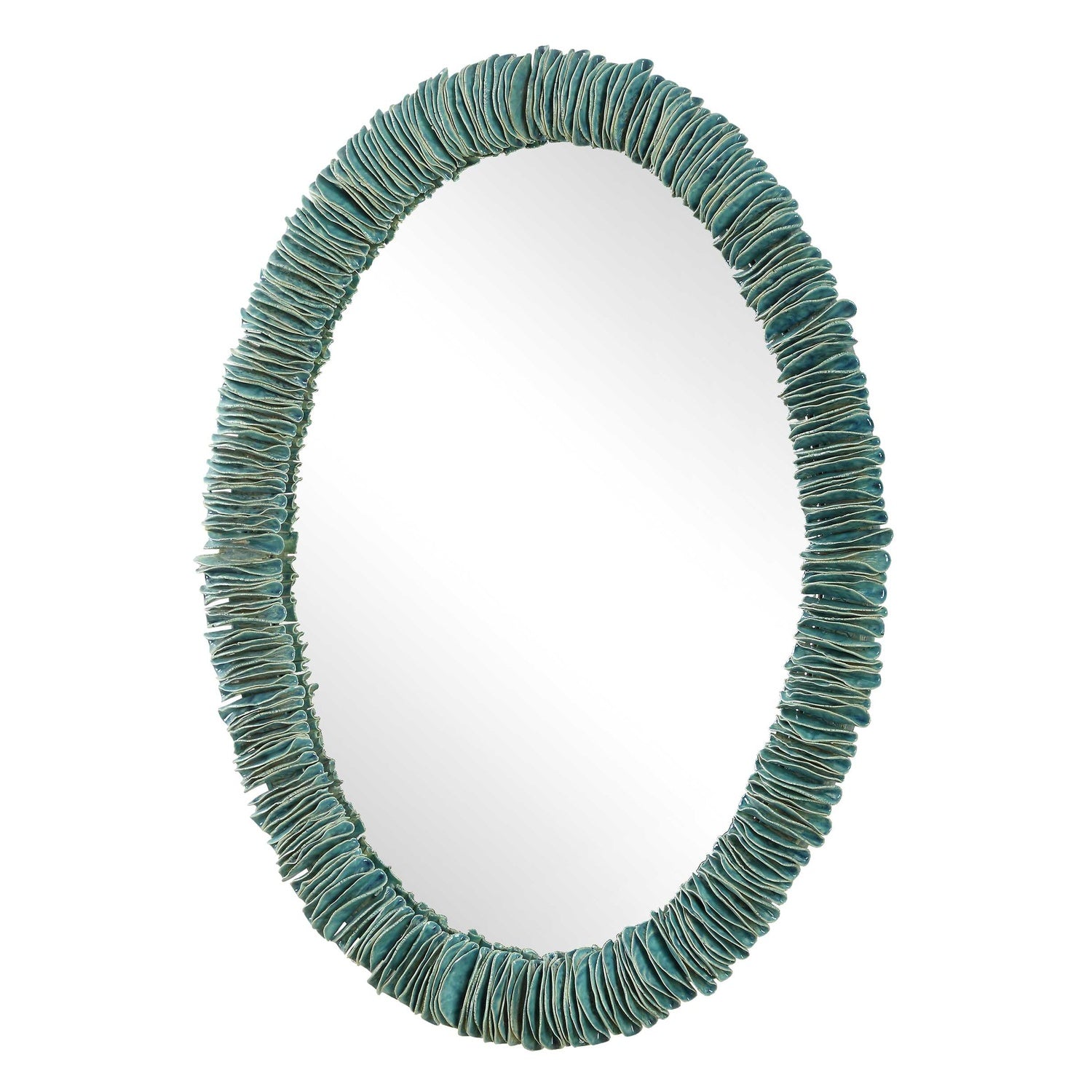 UTTERMOST BONAIRE OVAL MIRROR - Mirrors