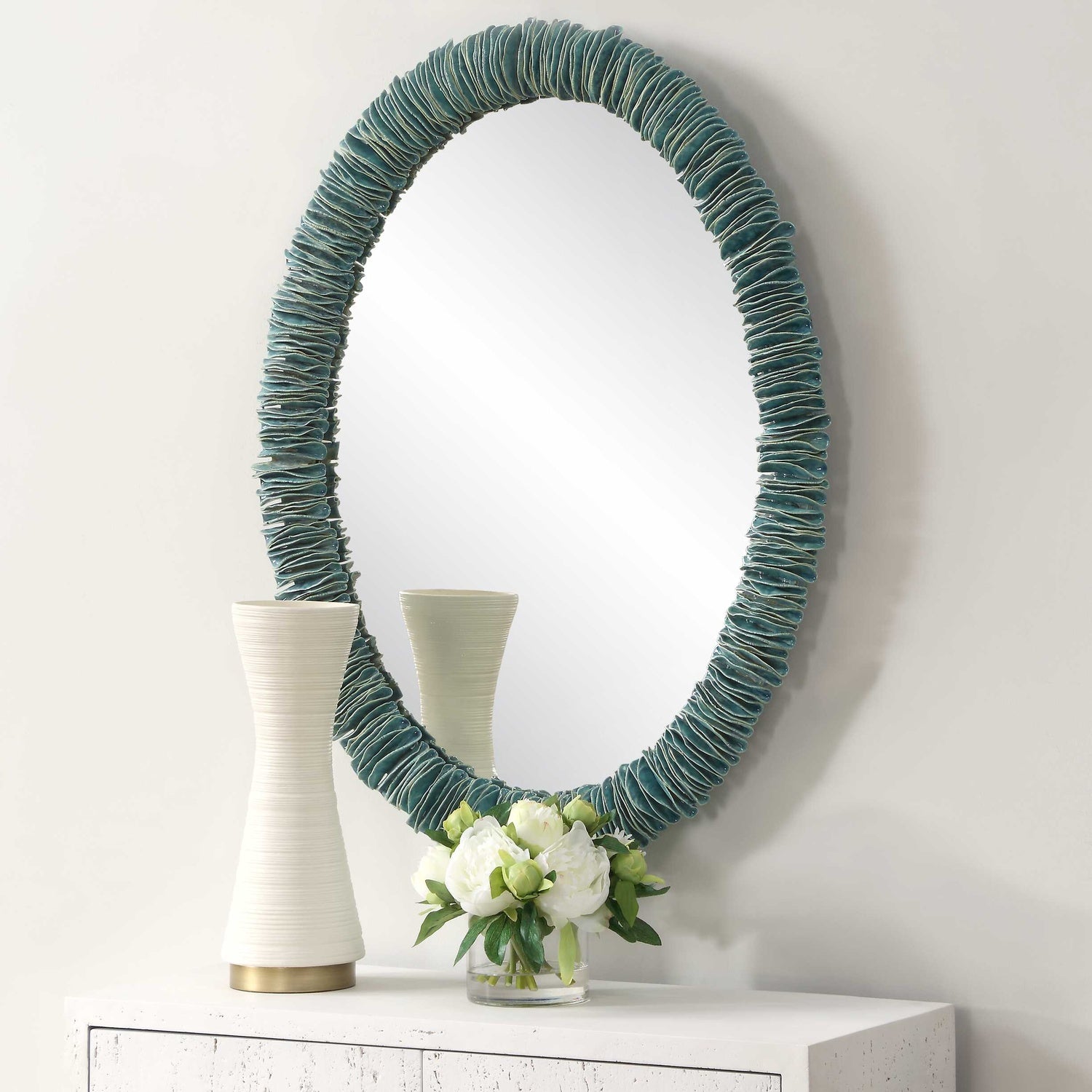 UTTERMOST Bonaire Oval Mirror - Mirrors