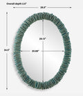 UTTERMOST Bonaire Oval Mirror - Mirrors