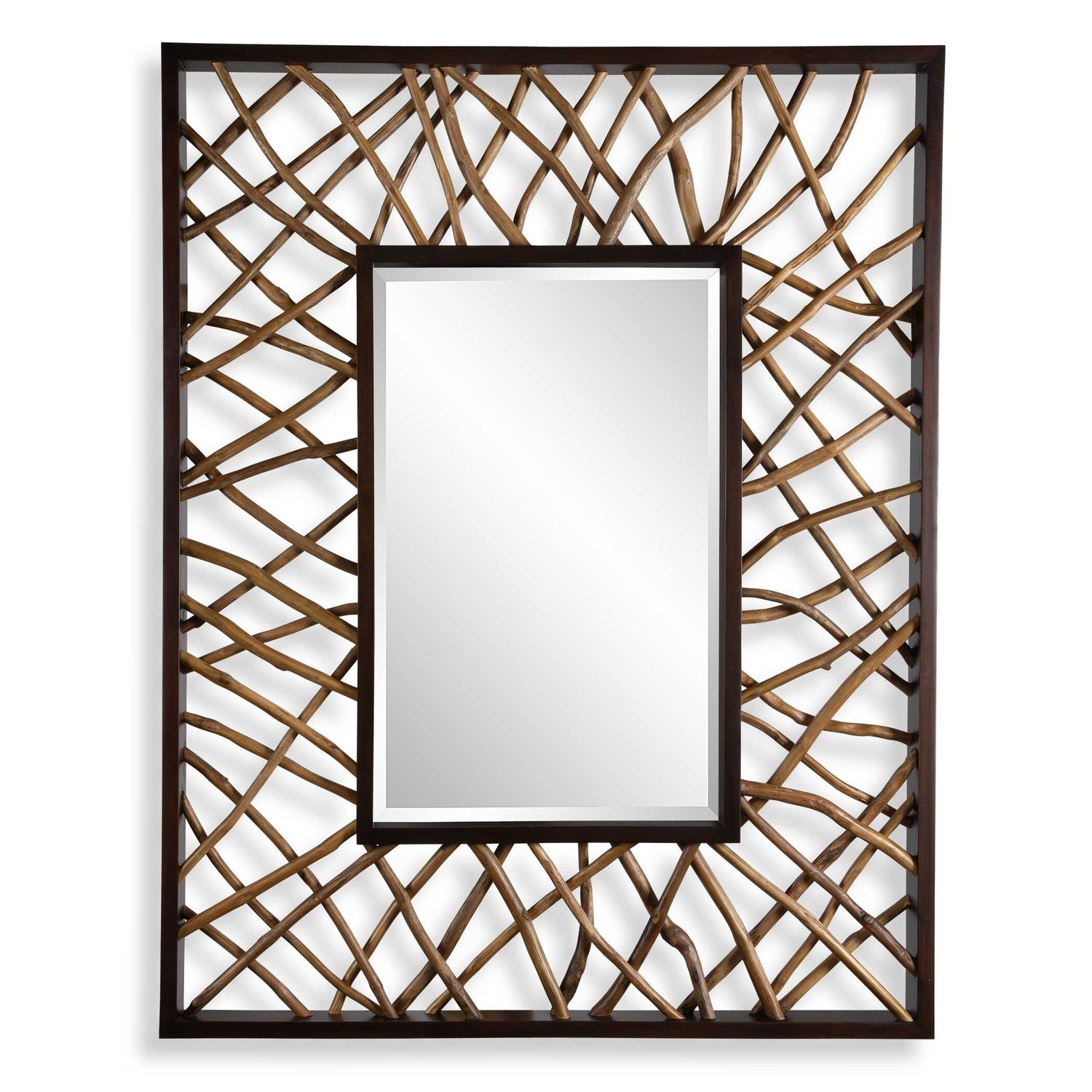 UTTERMOST Maze Rectangle Mirror - Mirrors