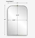 UTTERMOST Cassidy Arch Mirror - Mirrors