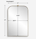 UTTERMOST CASSIDY ARCH MIRROR - Mirrors