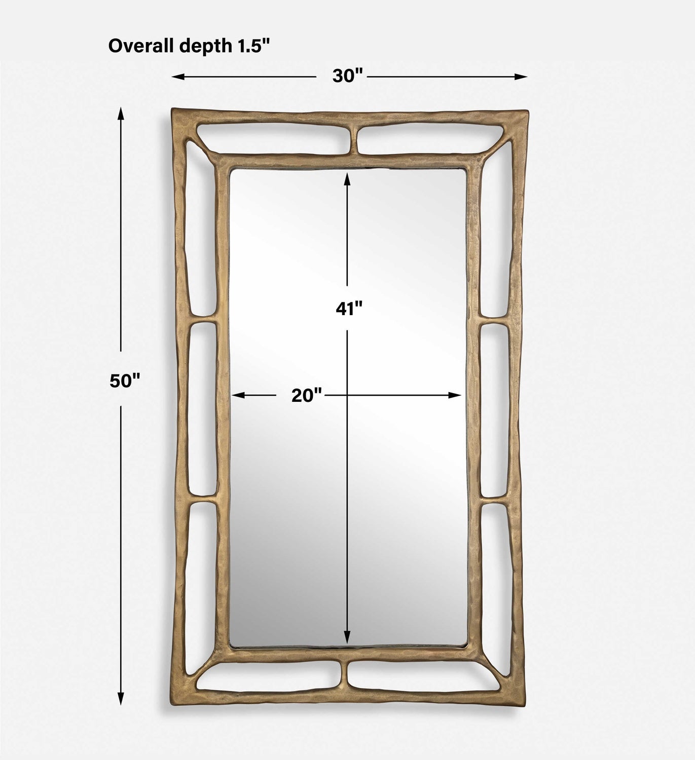 UTTERMOST FELIX RECTANGLE MIRROR - Mirrors