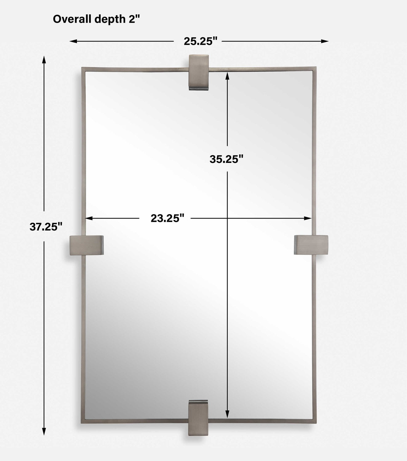 UTTERMOST BATEAU MODERN MIRROR - Mirrors