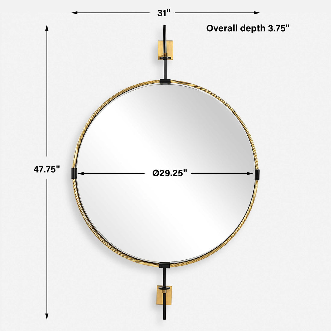 UTTERMOST GUARDRAIL MIRROR - Mirrors