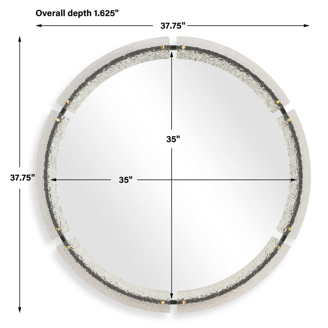 UTTERMOST CRYSTALLINE MIRROR - Mirrors