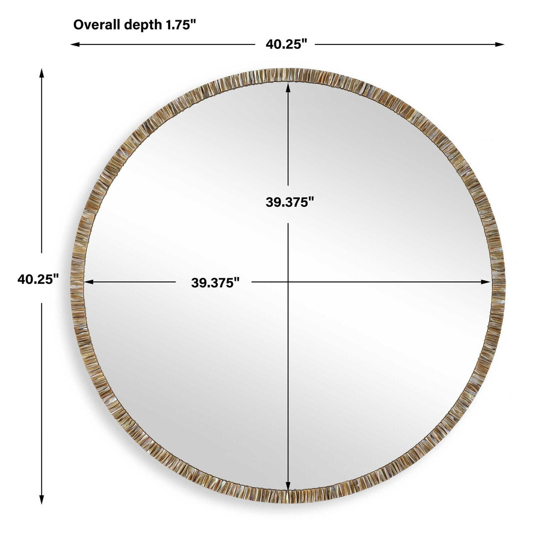 UTTERMOST ODEON INLAY MIRROR - Mirrors