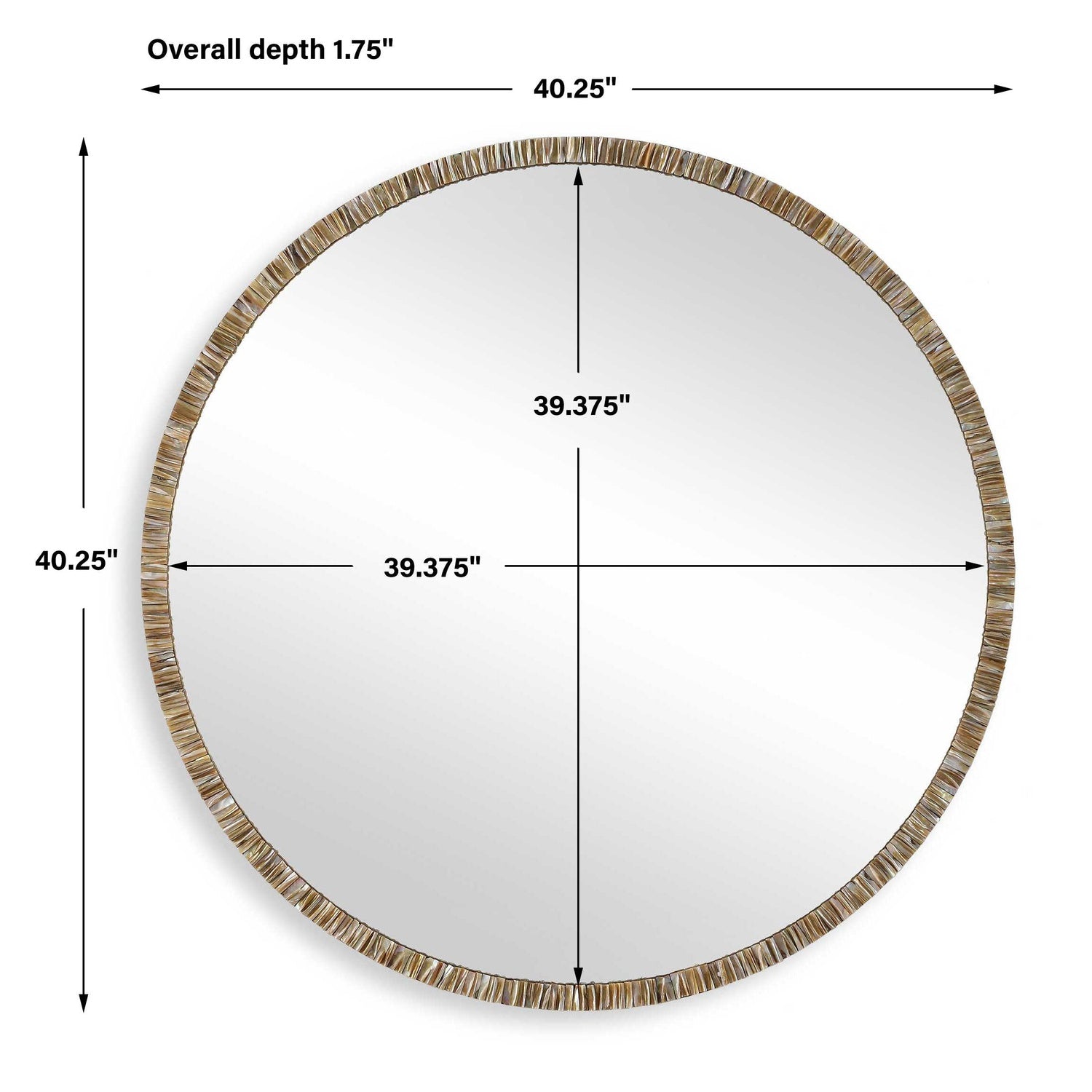 UTTERMOST ODEON INLAY MIRROR - Mirrors