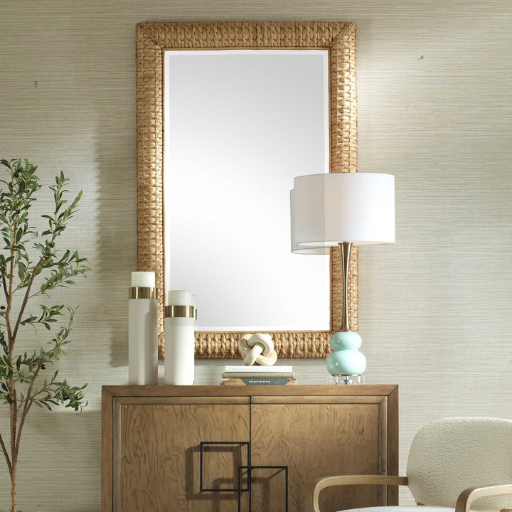 UTTERMOST Twisted Seagrass Mirror - Mirrors