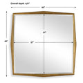 UTTERMOST ON POINT SQUARE MIRROR - Mirrors