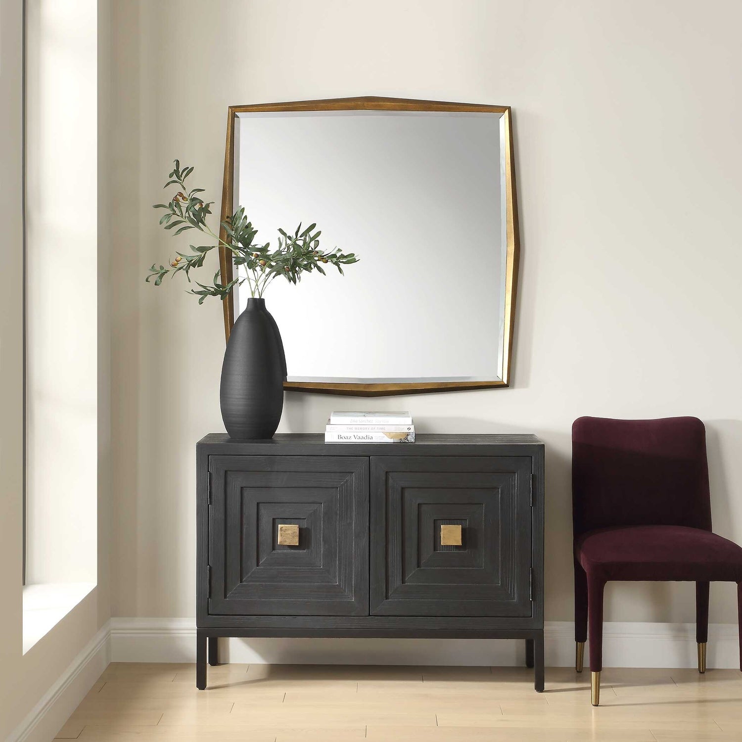 UTTERMOST ON POINT SQUARE MIRROR - Mirrors
