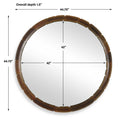 UTTERMOST Auger Amber Mirror - Mirrors