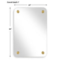 UTTERMOST HAMRICK FRAMELESS MIRROR - Mirrors