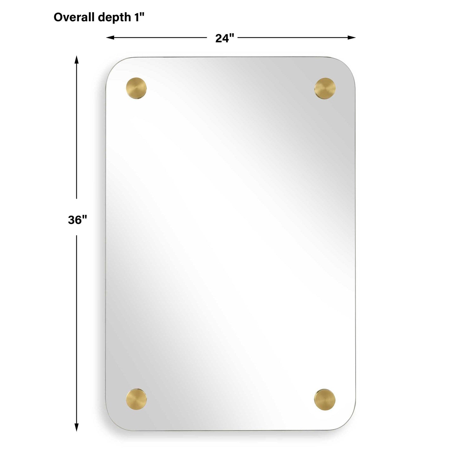 UTTERMOST HAMRICK FRAMELESS MIRROR - Mirrors