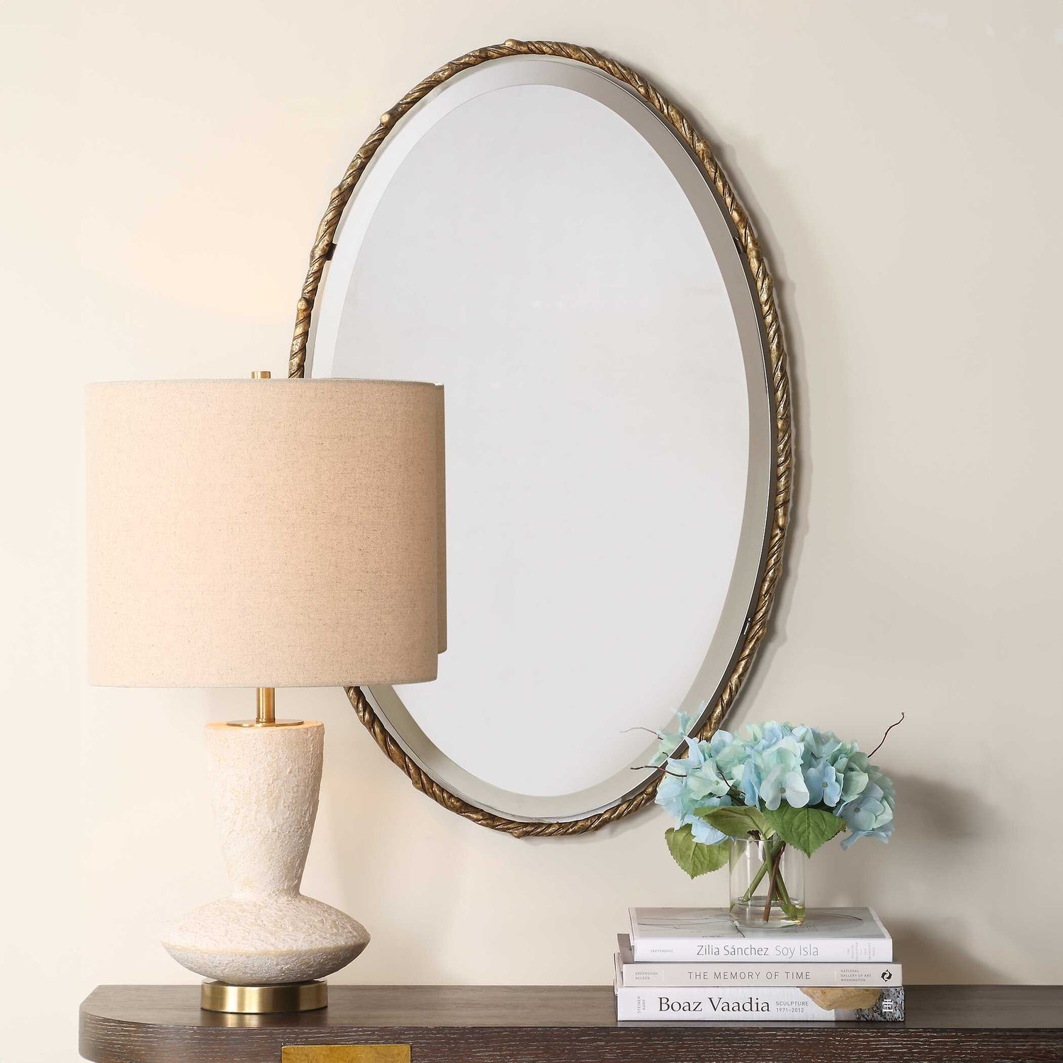 UTTERMOST Twisted Branch Oval Mirror - Mirrors