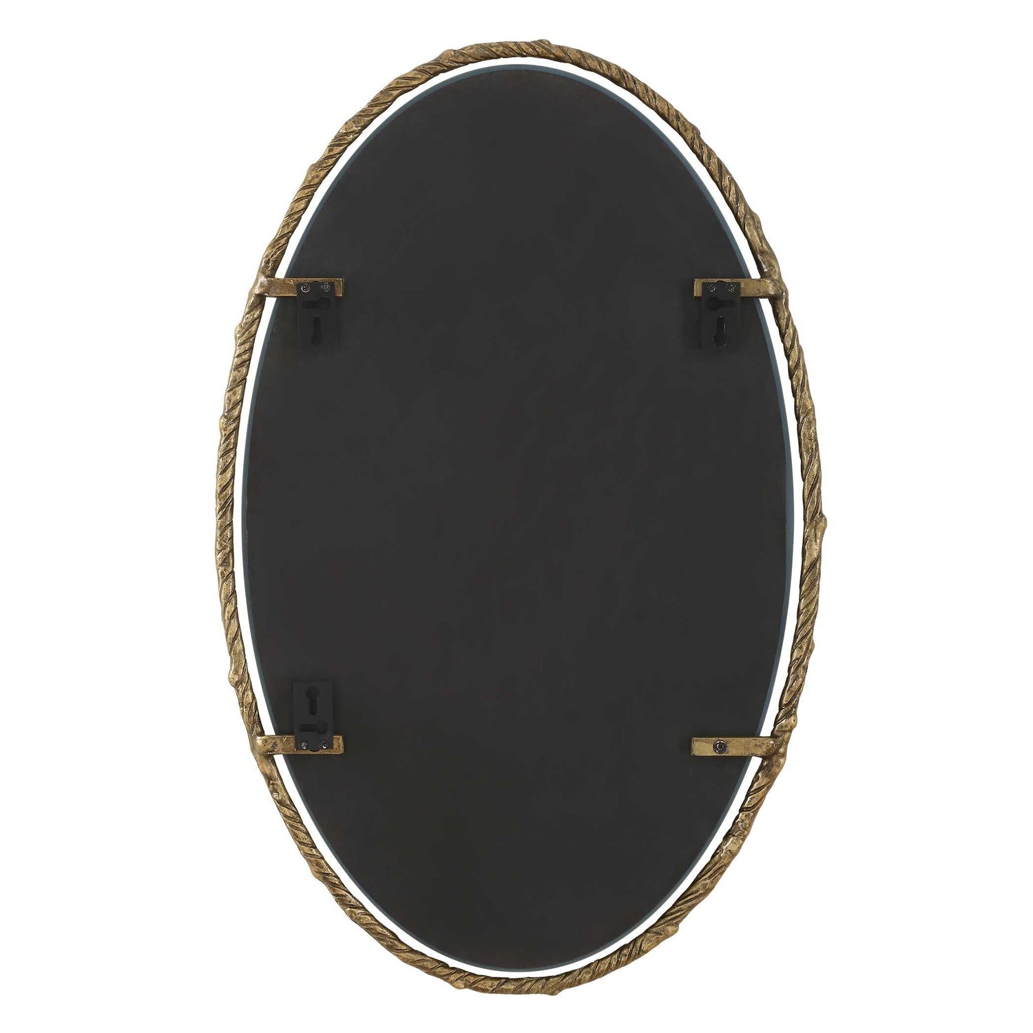 UTTERMOST TWISTED BRANCH OVAL MIRROR - Mirrors