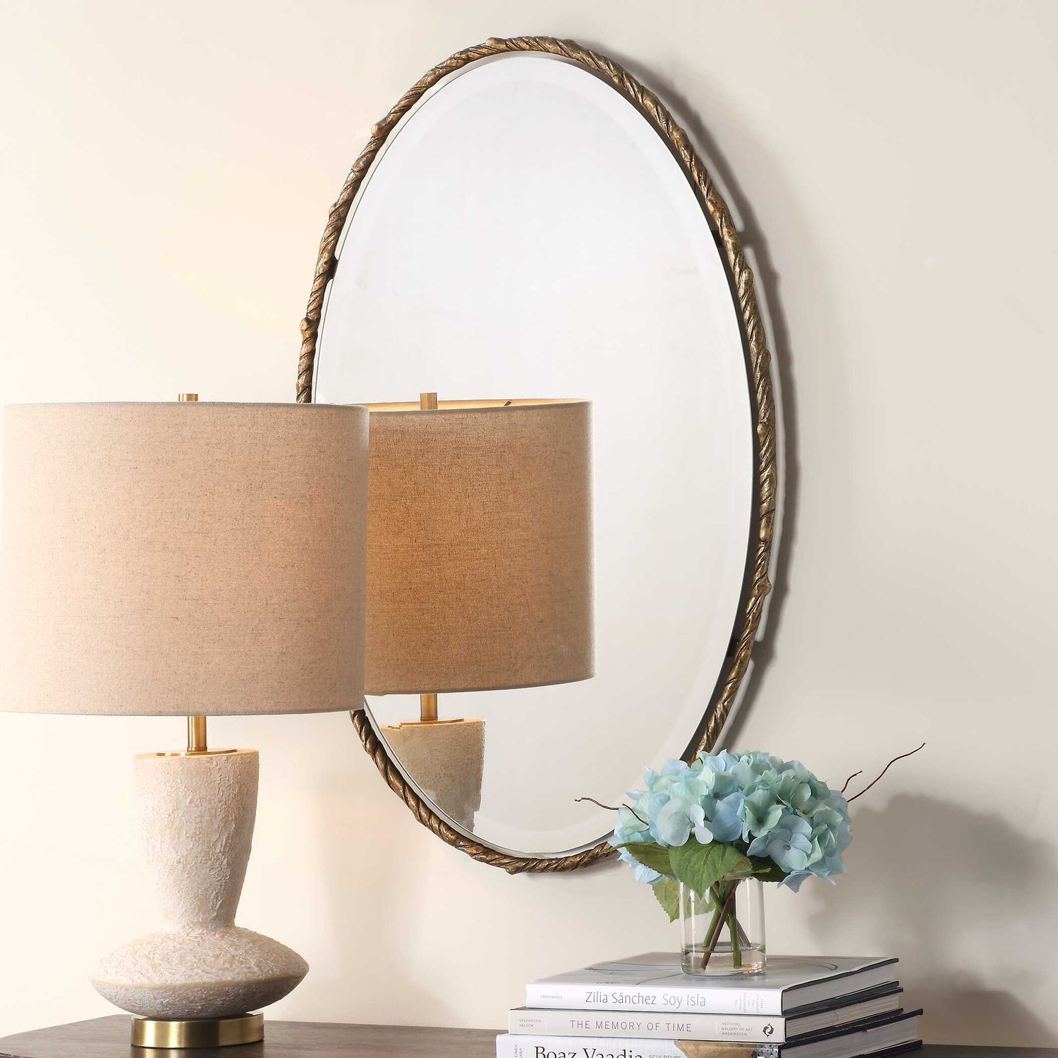 UTTERMOST TWISTED BRANCH OVAL MIRROR - Mirrors