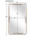 UTTERMOST Tahoma Antiqued Mirror - Mirrors