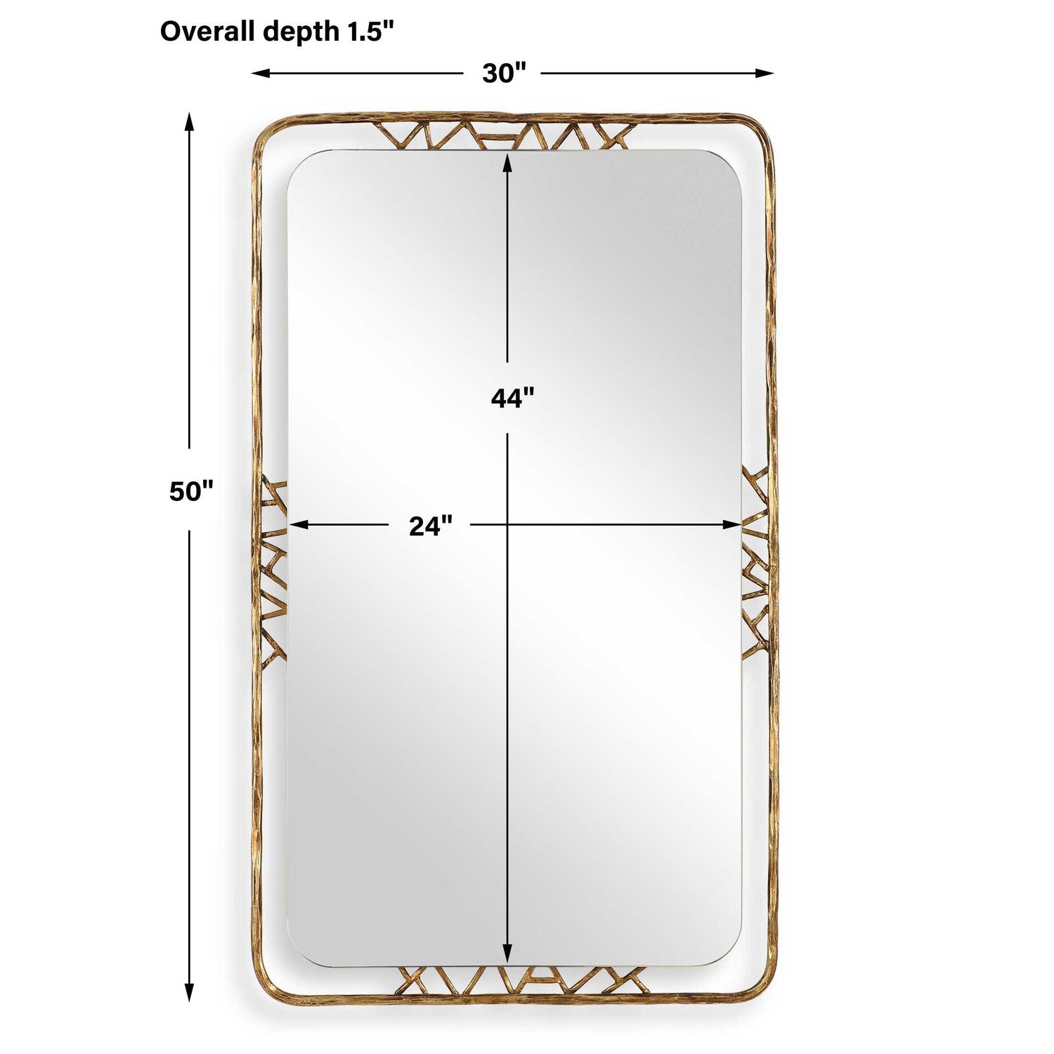 UTTERMOST Tahoma Antiqued Mirror - Mirrors