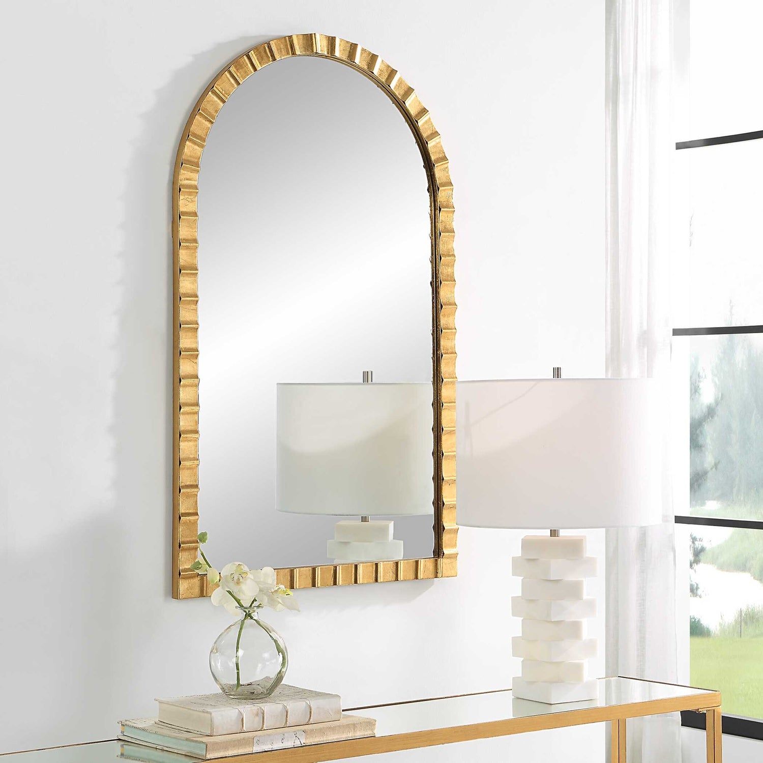 UTTERMOST DANDRIDGE ARCH MIRROR - Mirrors