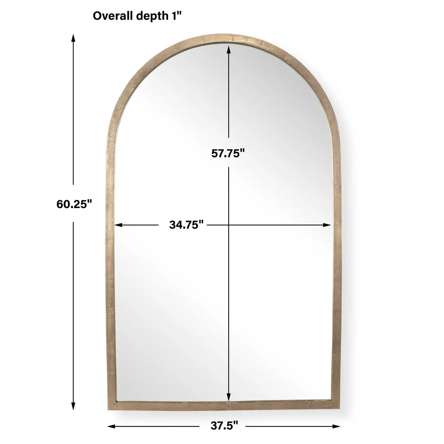 UTTERMOST Vestry Arch Mirror - Mirrors