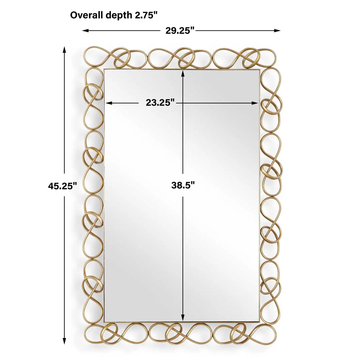 UTTERMOST Twist It Mirror - Mirrors