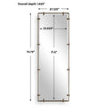 UTTERMOST Hann Full Length Mirror - Mirrors
