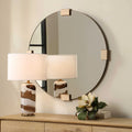 UTTERMOST Russo Travertine Mirror - Mirrors